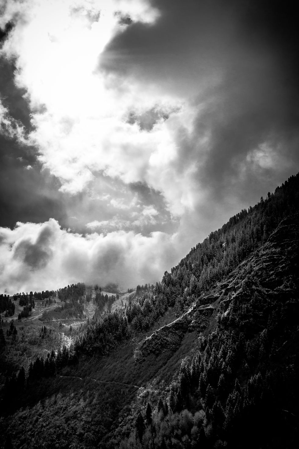 Sundance Stewart View Utah (B&W) 1.30.16