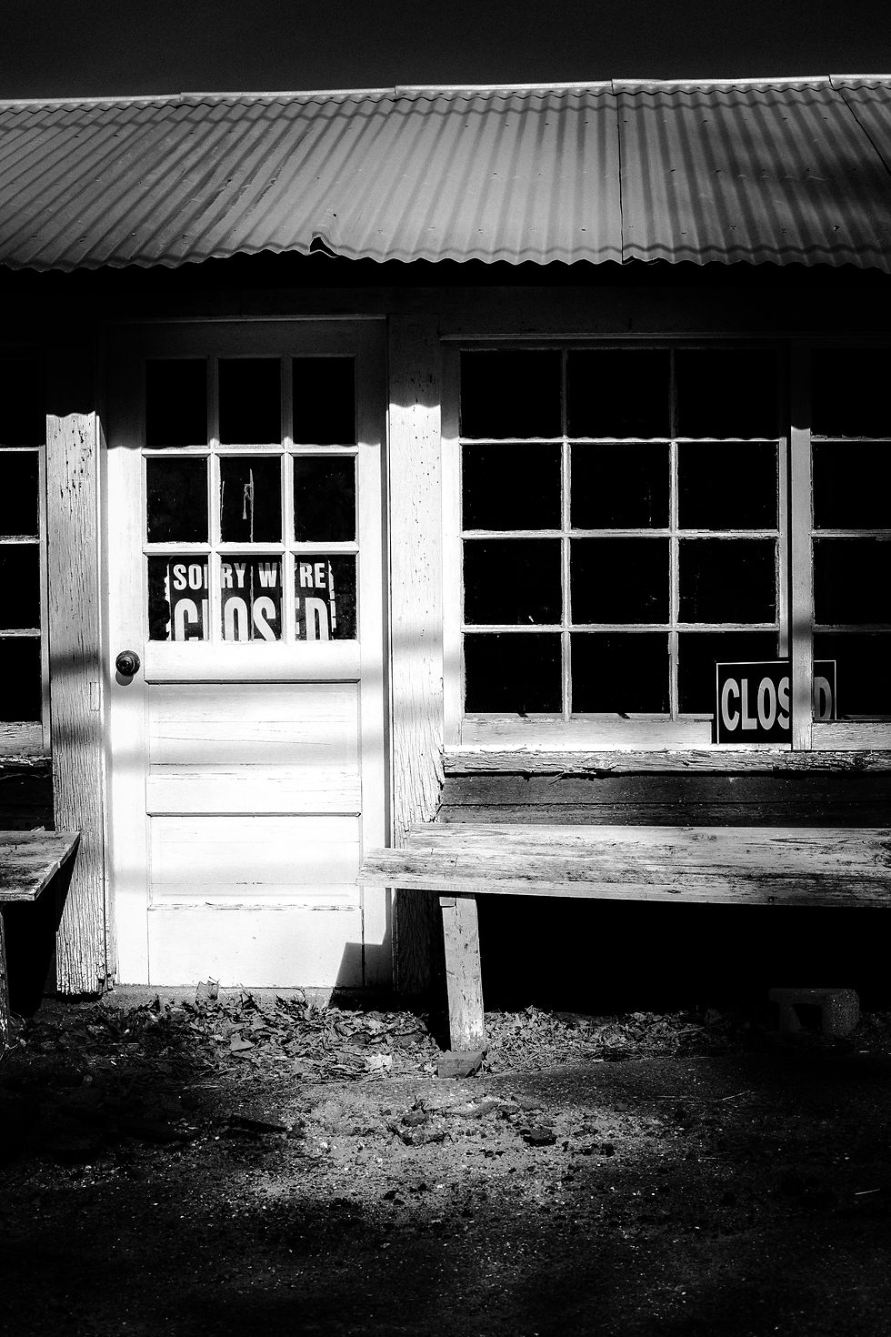 Sorry Closed #1 (Infrared B&W) 3.2.16