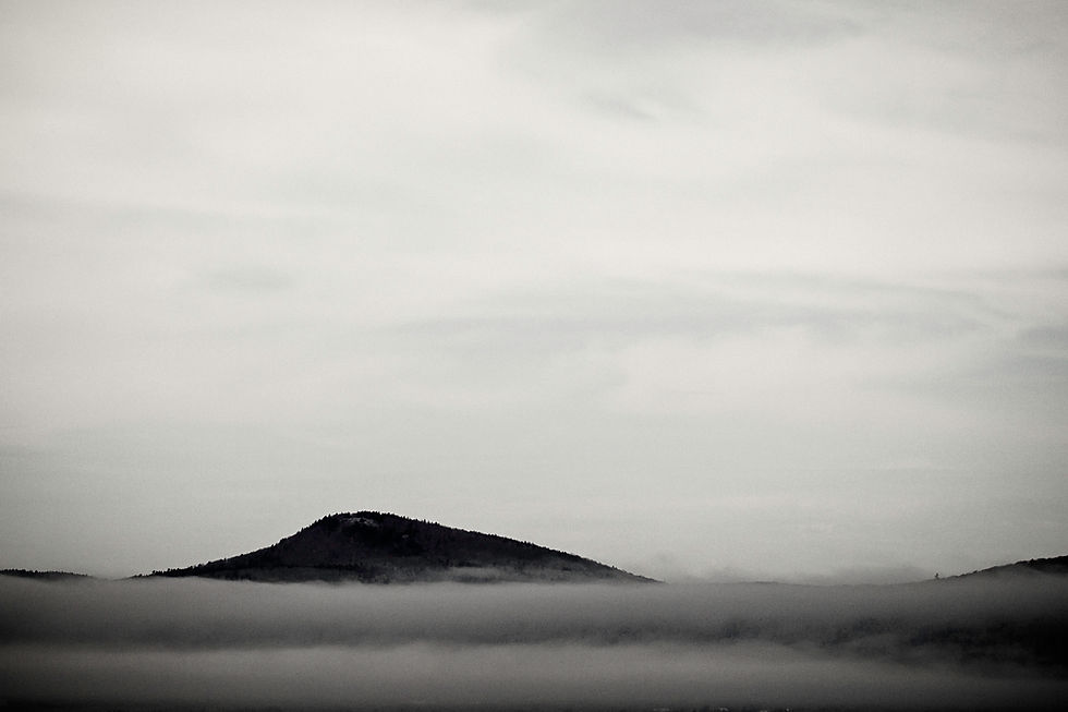 Foggy Mountaintop #1 (B&W) 5.11.15