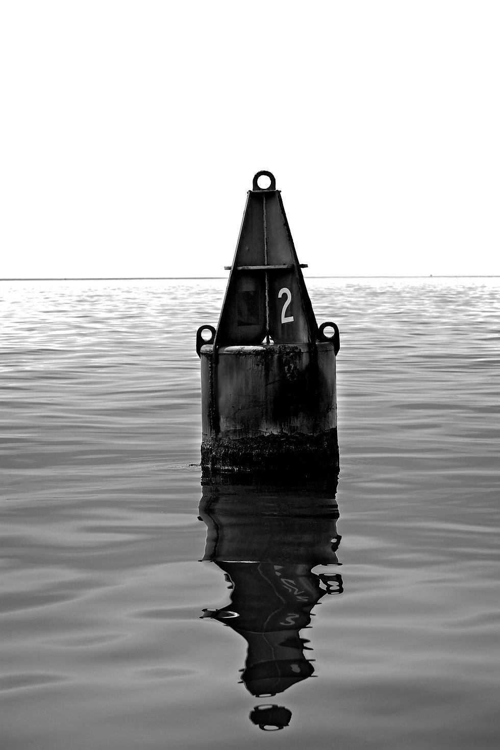 Nun Buoy 2 #2 (B&W)) 5.10.18