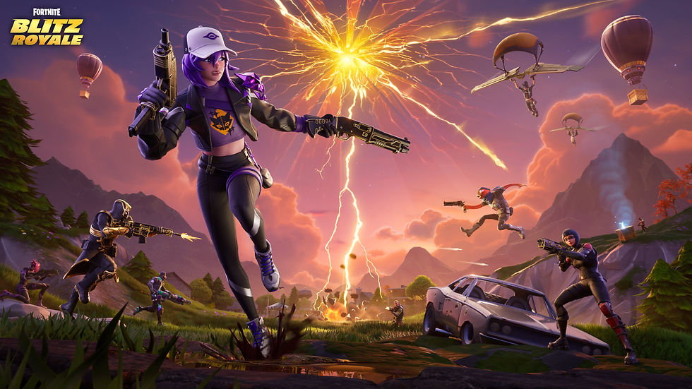 (More and more major titles are introducing tighter gameplay, like the Blitz Royale from Fortnite)