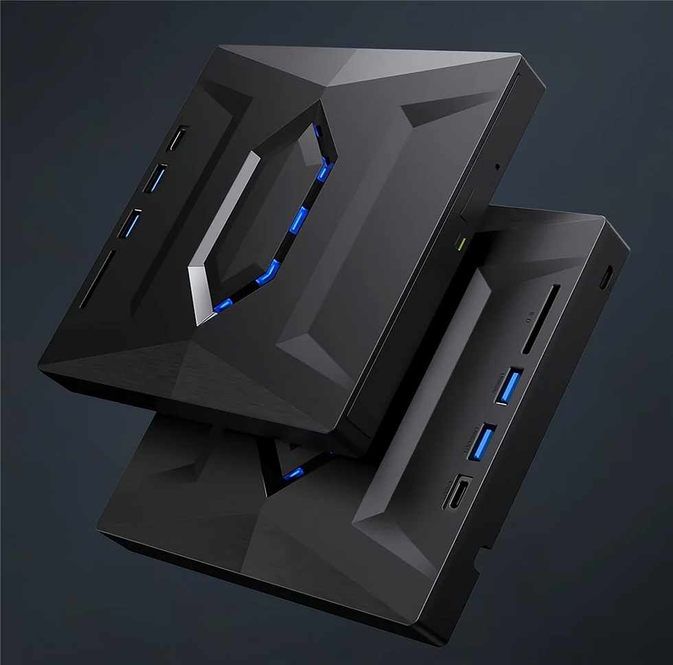 Thumbnail: External CD DVD Drive USB 3.0 Writer Burner Player for PC Laptop Windows 11 10