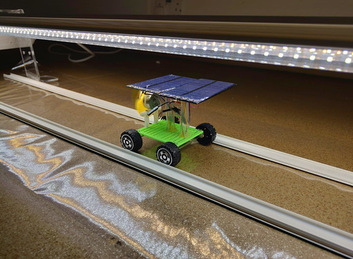 LED Light Tunnel for Solar Car