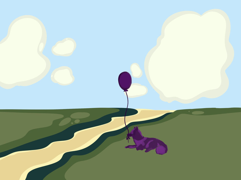 Fox and Balloon