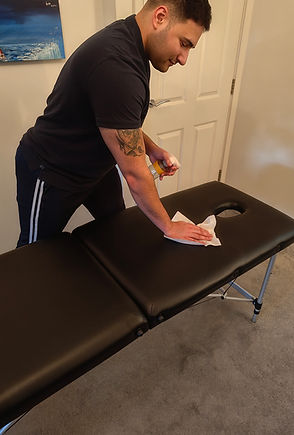 professional healthcare cleaning chiropractor reflexologist