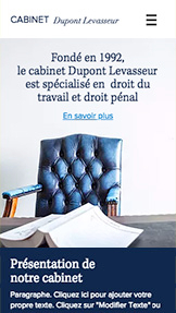 Trouvez votre modèle website templates – Cabinet d'avocats