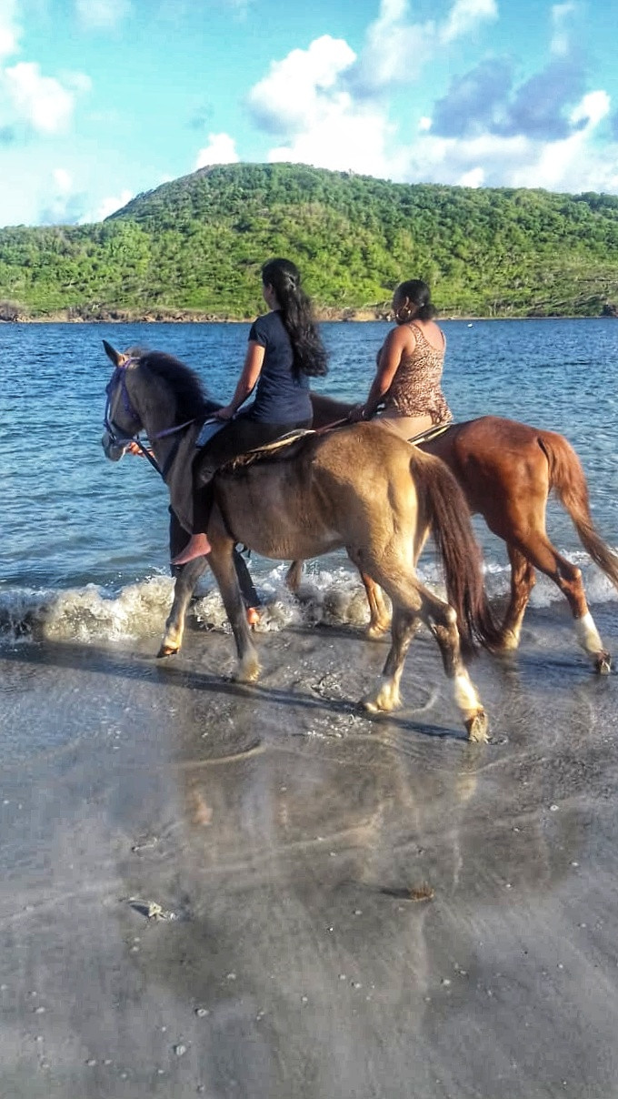 Chantelle Tatyana blog - St Lucia horseback riding