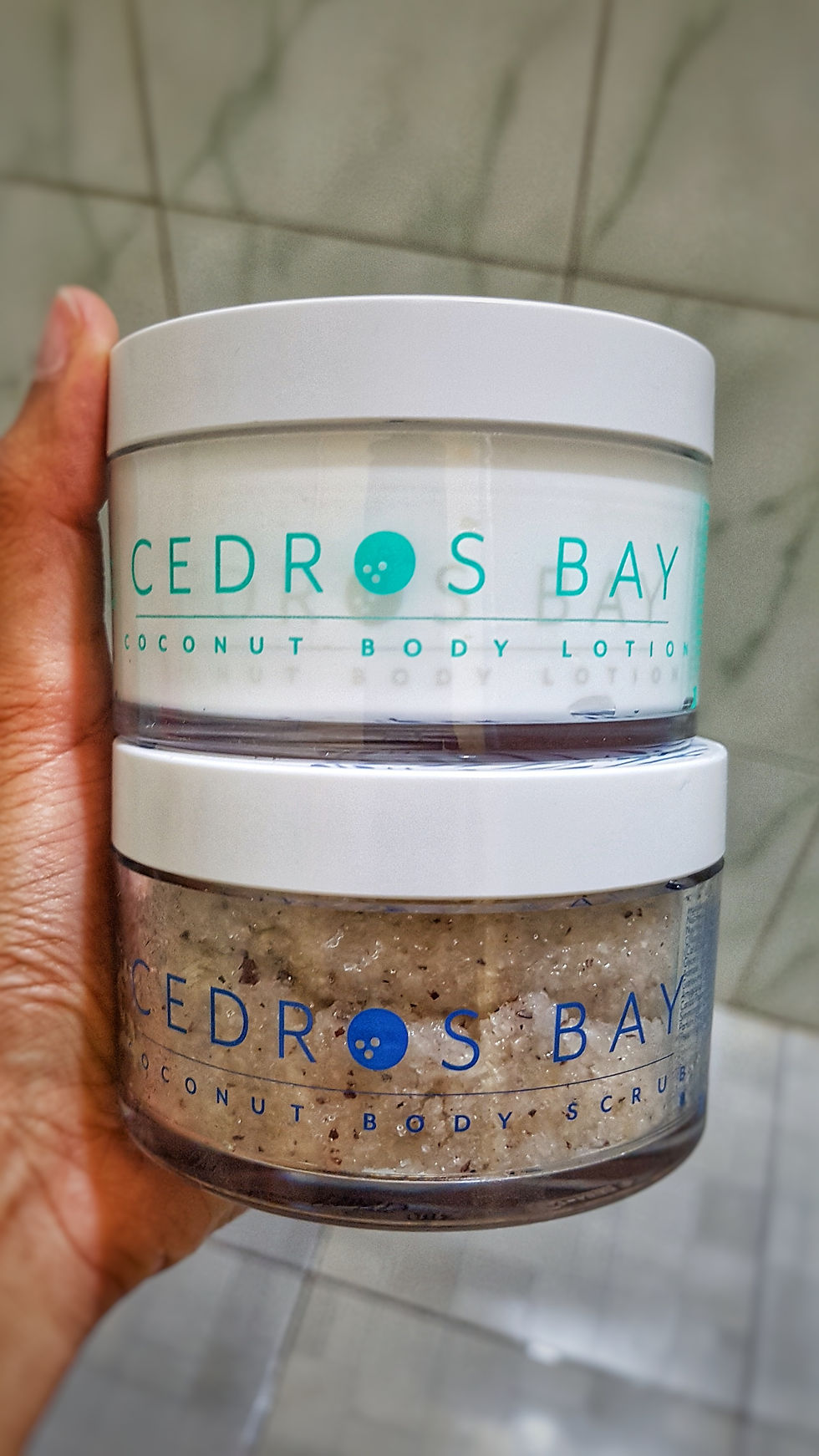 Chantelle Tatyana blog - Cedros Bay lotion and scrub