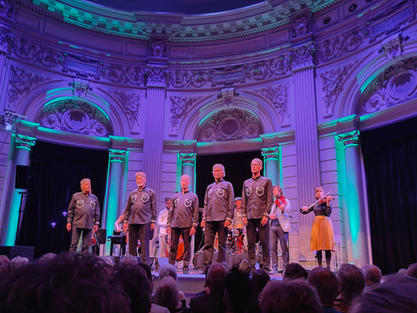 Gastoptreden Sakartvelo bij Concert muziekensemble Fuse, concertgebouw Amsterdam.