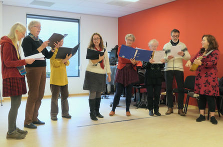 foto presentatie project Georgische zang