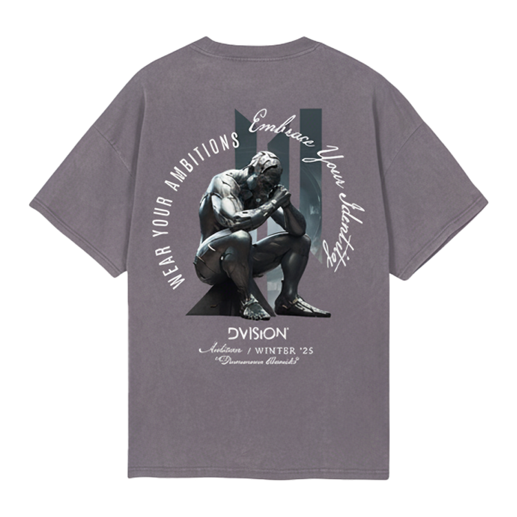 The "Thinker" Metal Grey