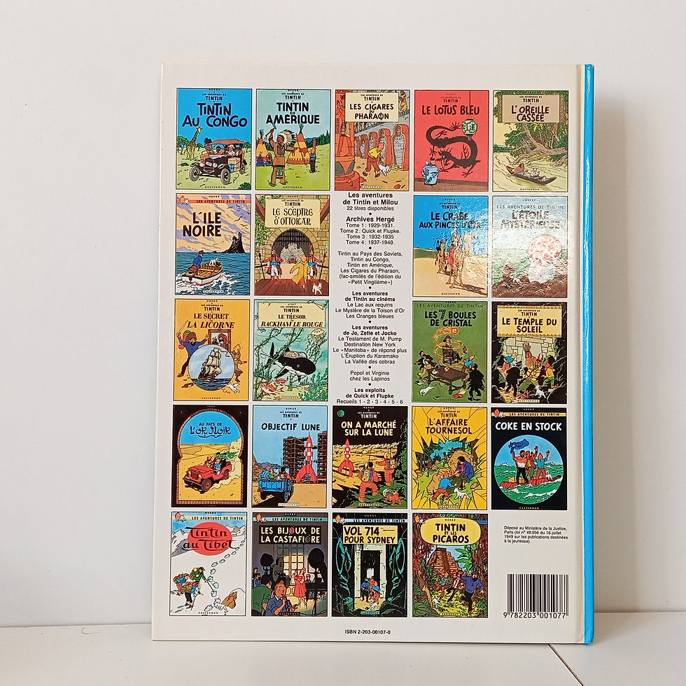 Miniatura: Tintin - Le Sceptre d'Ottokar, Hergé