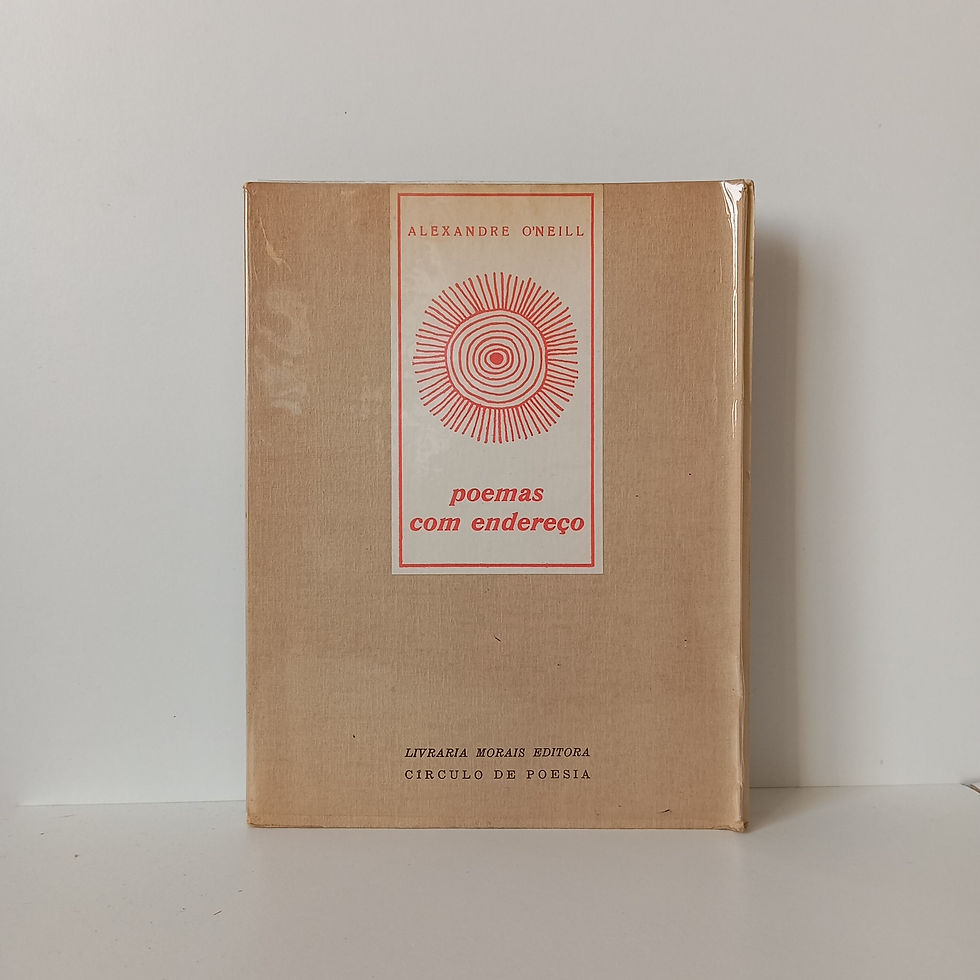 Miniatura: 1ª Ed. Poemas Com Endereço - Alexandre O'Neill