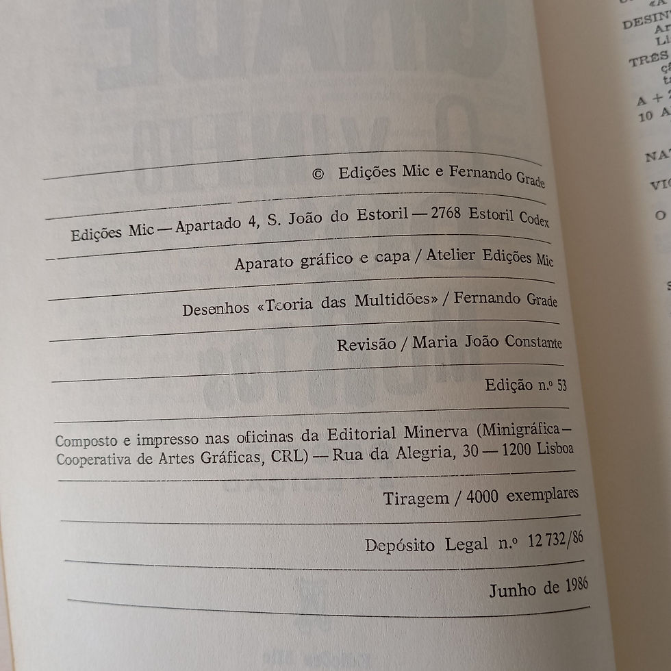 Miniatura: O Vinho Dos Mortos - Fernando Grade