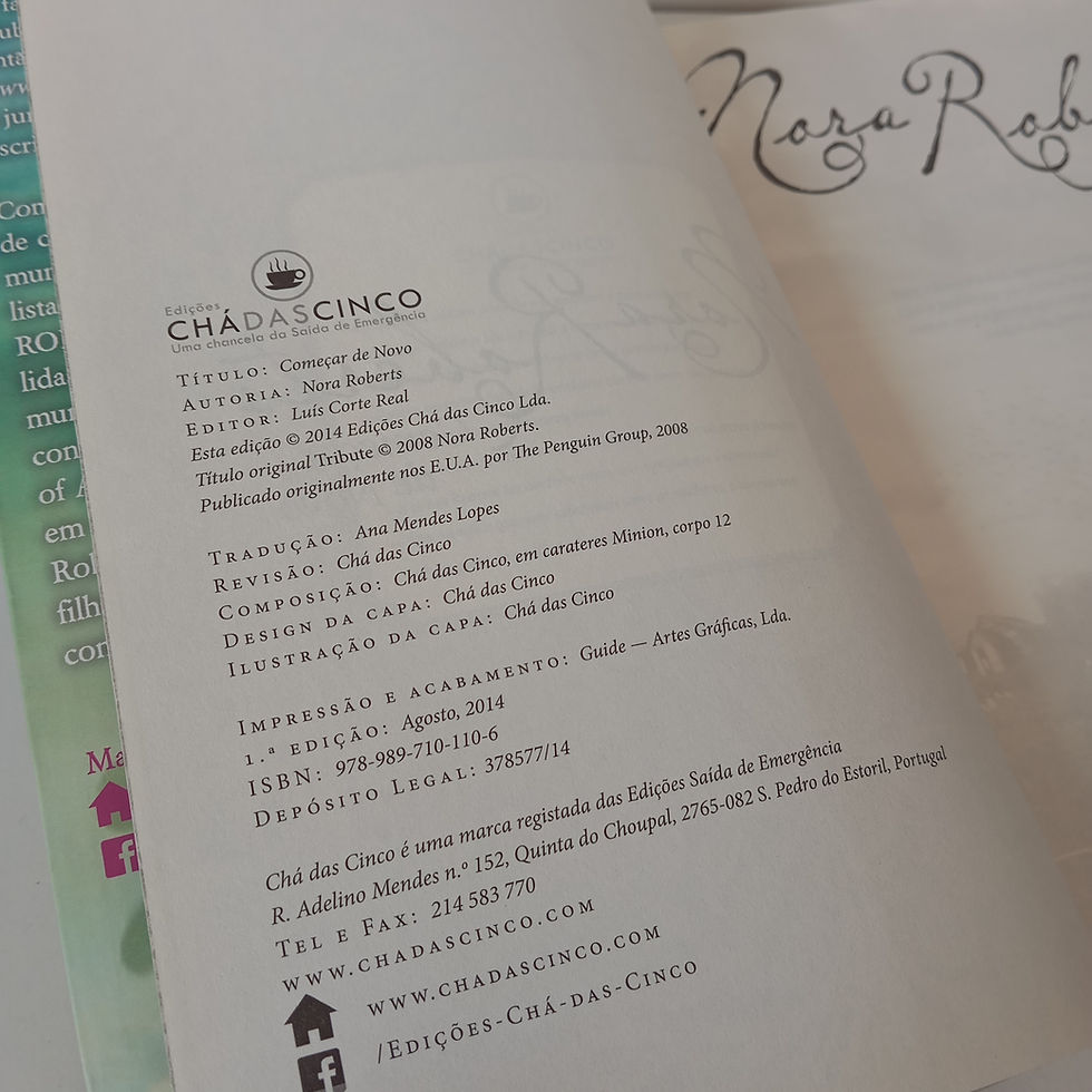 Miniatura: Começar de Novo; Nora Roberts