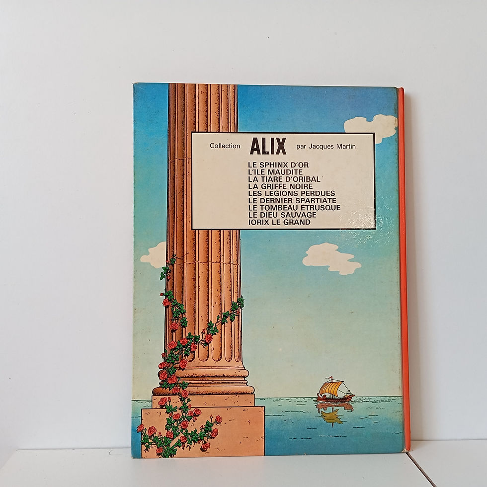 Miniatura: Alix, Le Sphinx d'Or, Jacques Martin