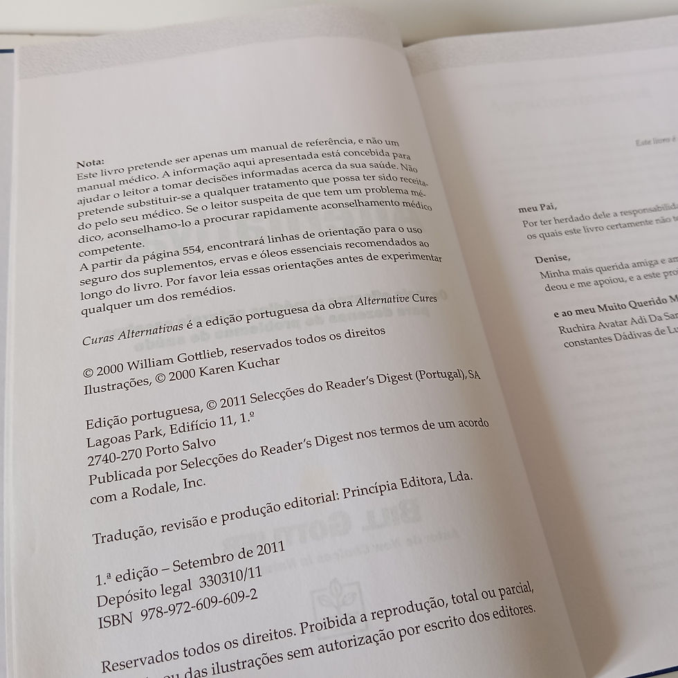 Miniatura: Curas Alternativas, Bill Gottlieb