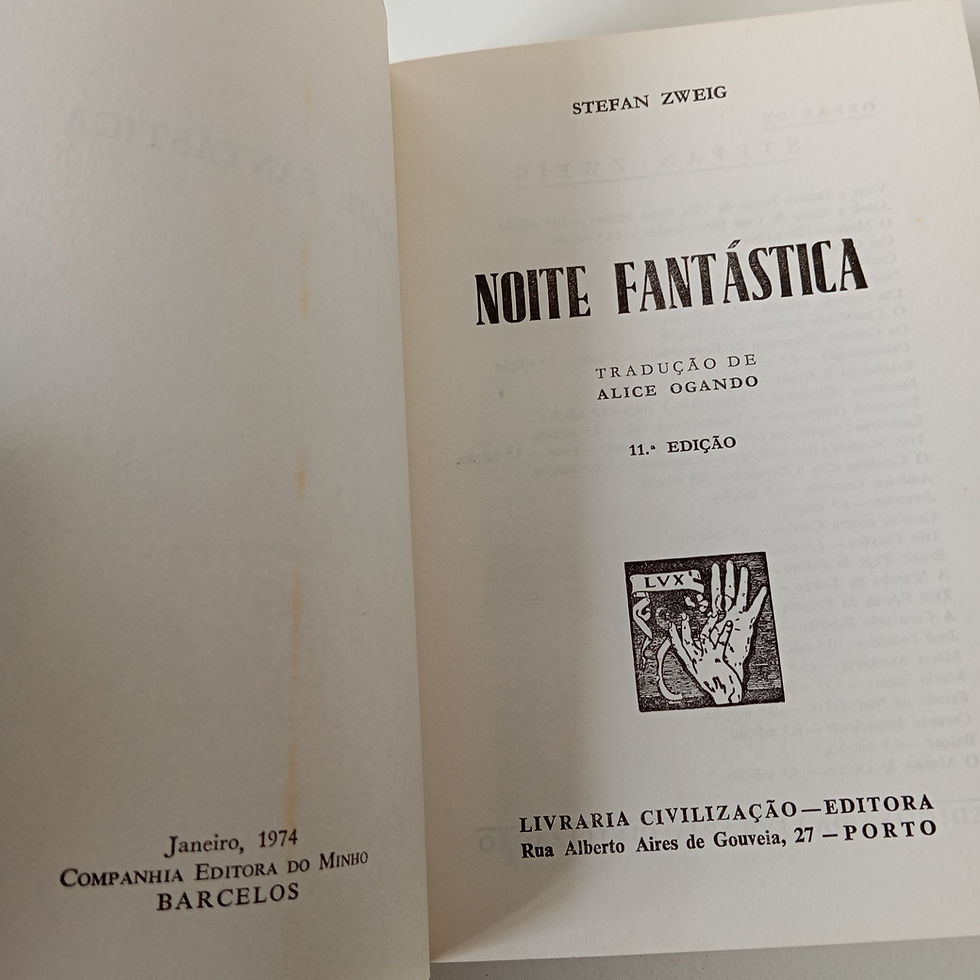 Miniatura: Noite Fantástica - Stefan Zweig