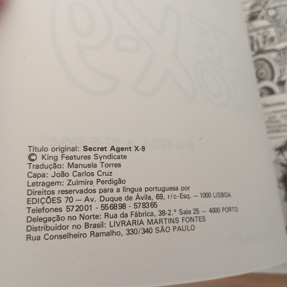 Miniatura: Agente Secreto X-9 Volume 2 - Alex Raymond, Dashiell Hammett