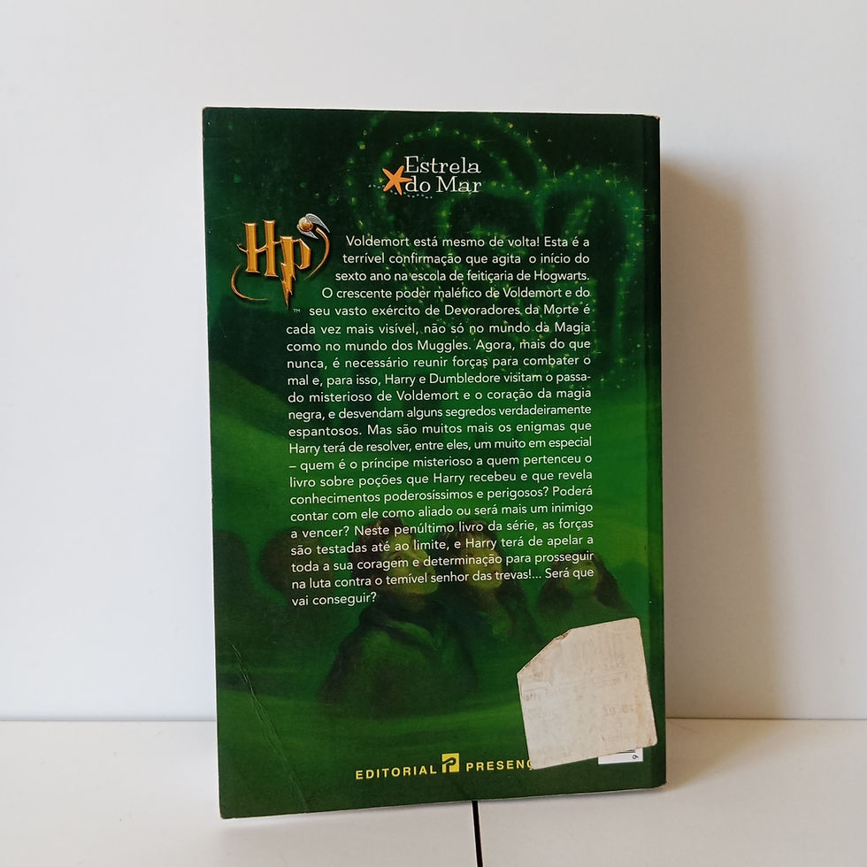 Miniatura: 1ª Ed. Harry Potter e o Príncipe Misterioso; J. K. Rowling