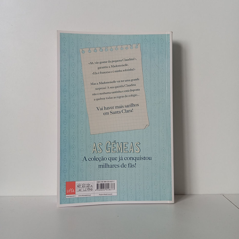 Miniatura: As Gémeas, Claudina no Colégio de Santa Clara - Enid Blyton