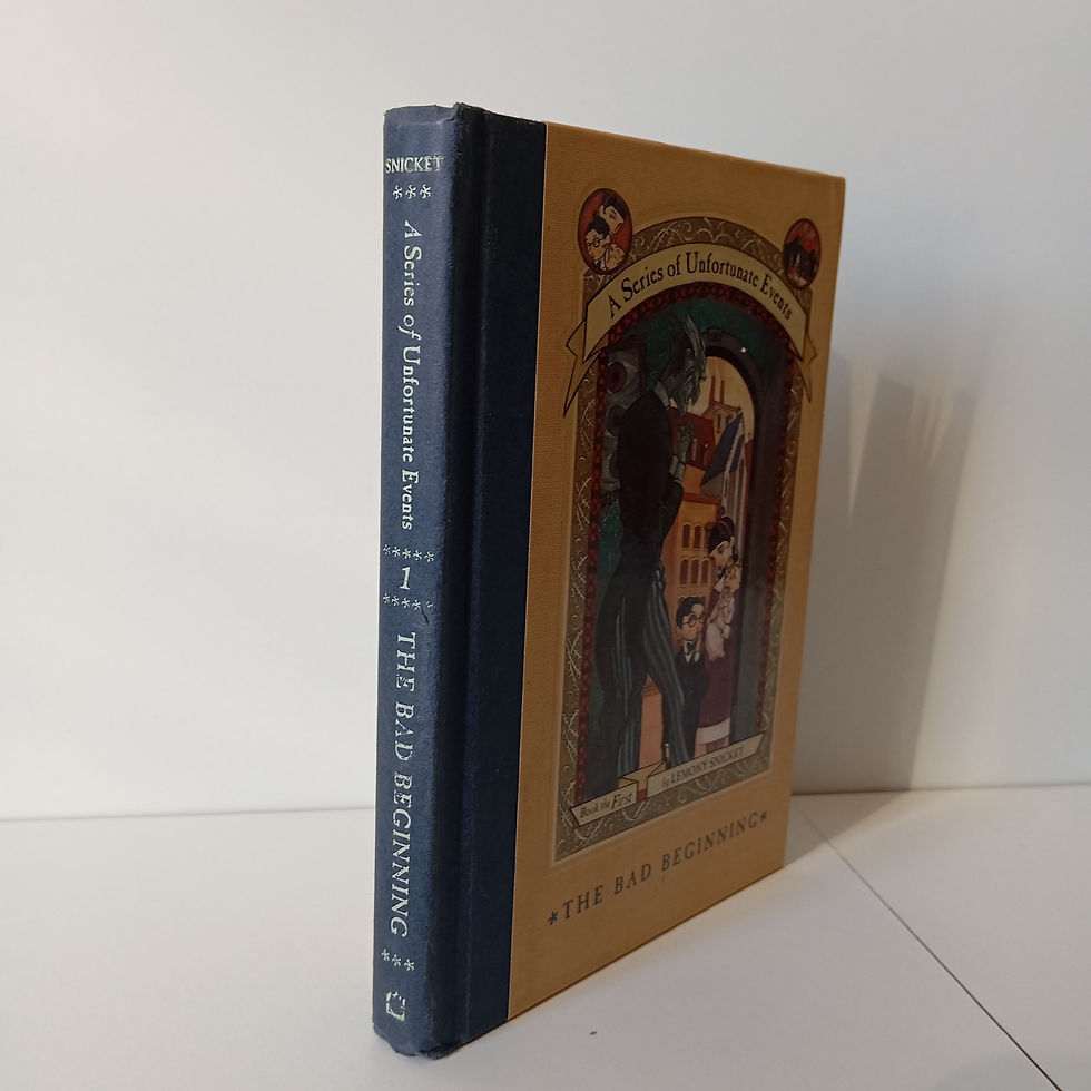 Miniatura: A Series Of Unfortunate Events 1, The Bad Beginning - Lemony Snicket