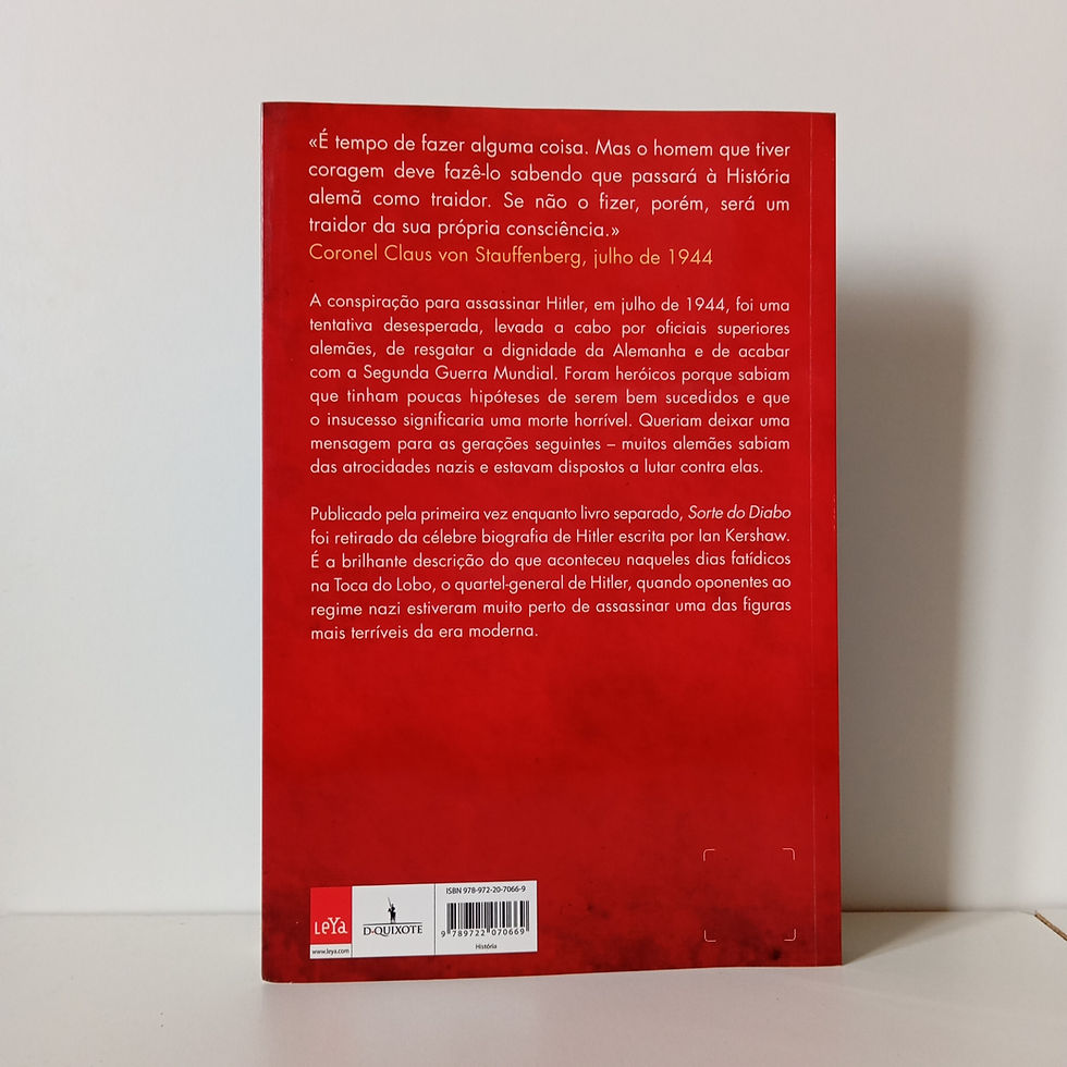 Miniatura: Sorte do Diabo; Ian Kershaw