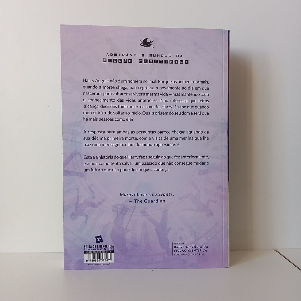 Miniatura: As Primeiras Quinze Vidas De Harry August - Claire North