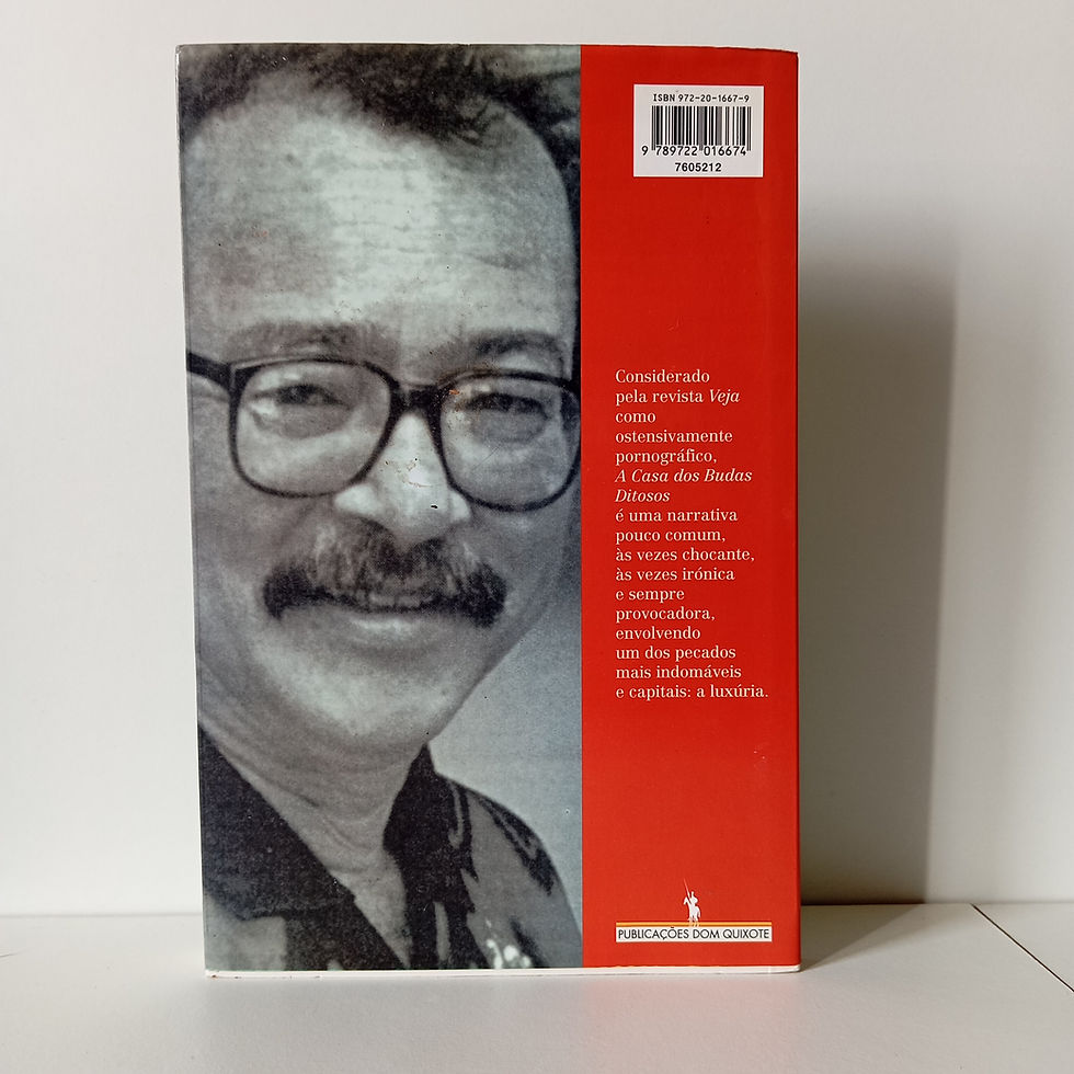 Miniatura: 1ª Ed. A Casa dos Budas Ditosos; João Ubaldo Ribeiro