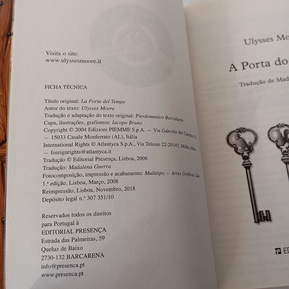 Miniatura: A Porta do Tempo - Ulysses Moore