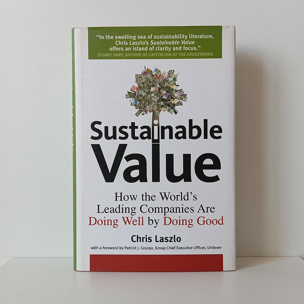 Miniatura: Sustainable Value; Chris Laszlo
