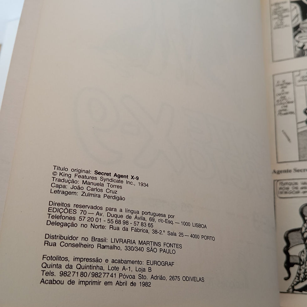 Miniatura: Agente Secreto X-9 Volume 3 - Alex Raymond, Dashiell Hammett