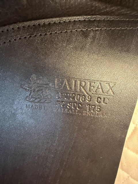 Thumbnail: 17.5" Fairfax Classic Dressage
