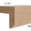Thumbnail: Mia Toffee Light Rail Molding 96"W
