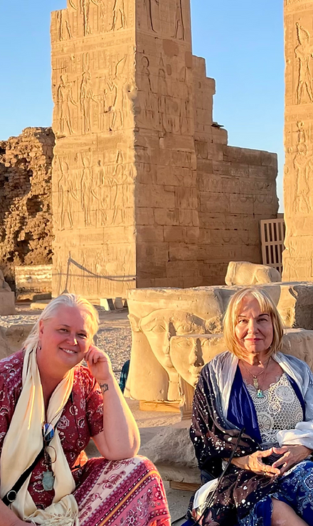 Julietta Wenzel and Mary Lomando Dendara