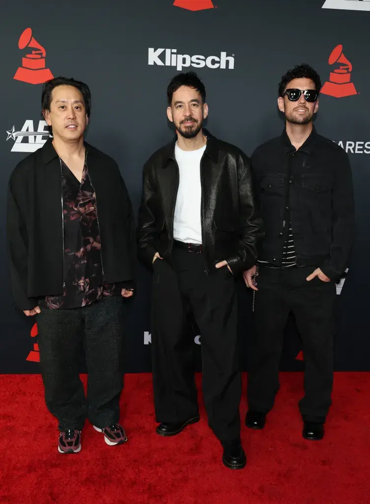 Joe Hahn, Mike Shinoda ve Colin Brittain (Linkin Park) - Getty Images
