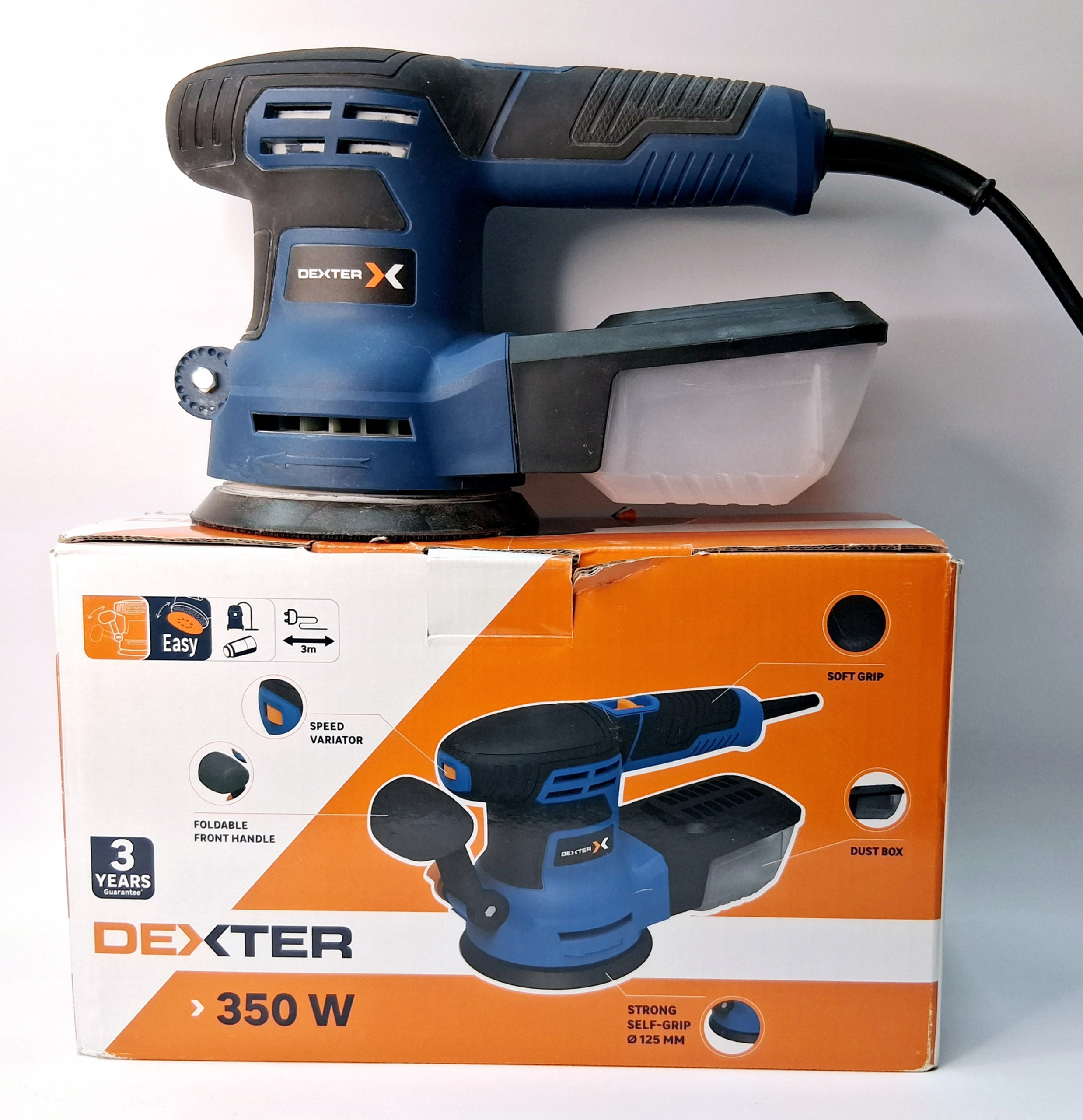 Szlifierka orbitralna DEXTER 350W