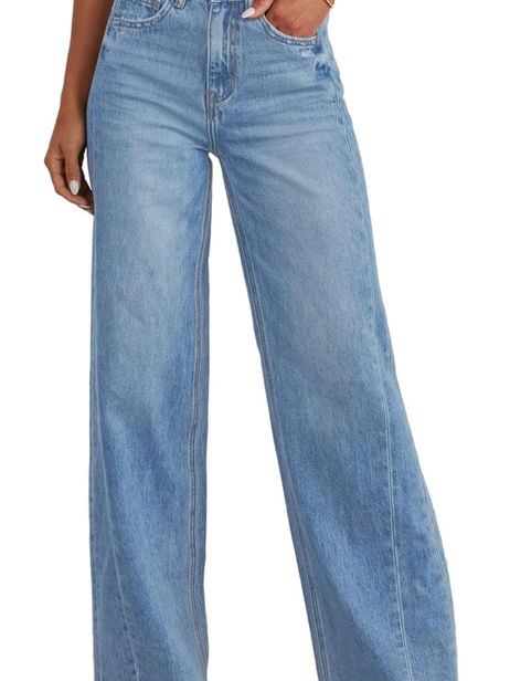 Sidefeel Women's Wide Leg Jeans