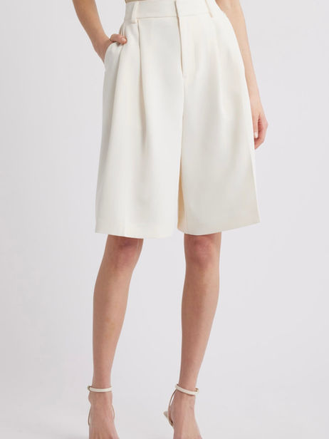 Good American Suiting Long Length Shorts