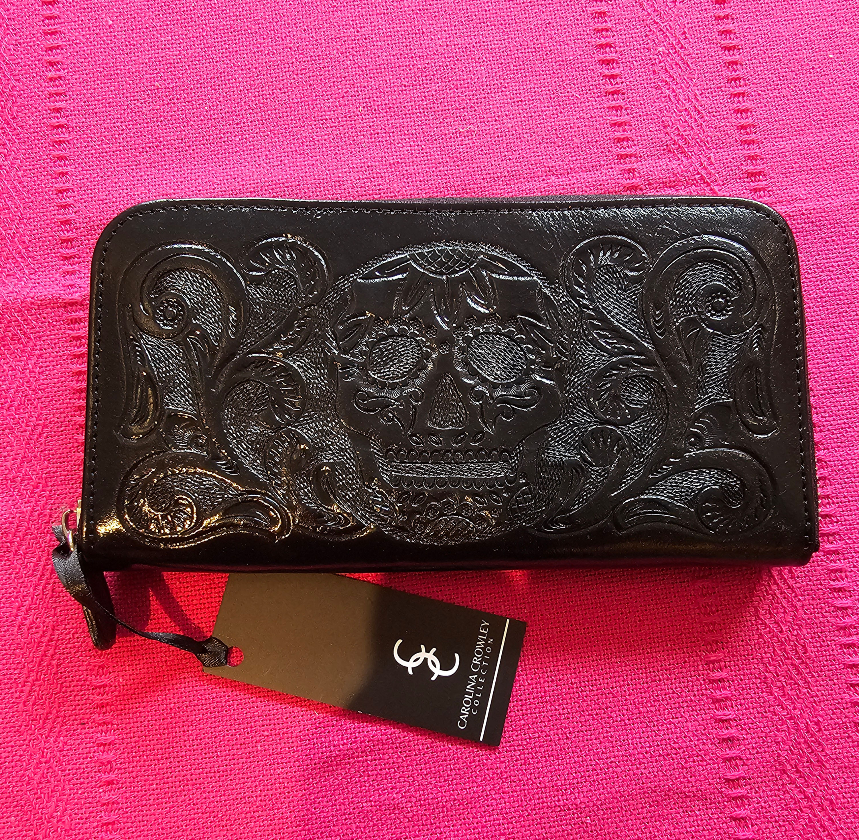 LEDER PORTEMONNAIE CAROLINA CROWLEY