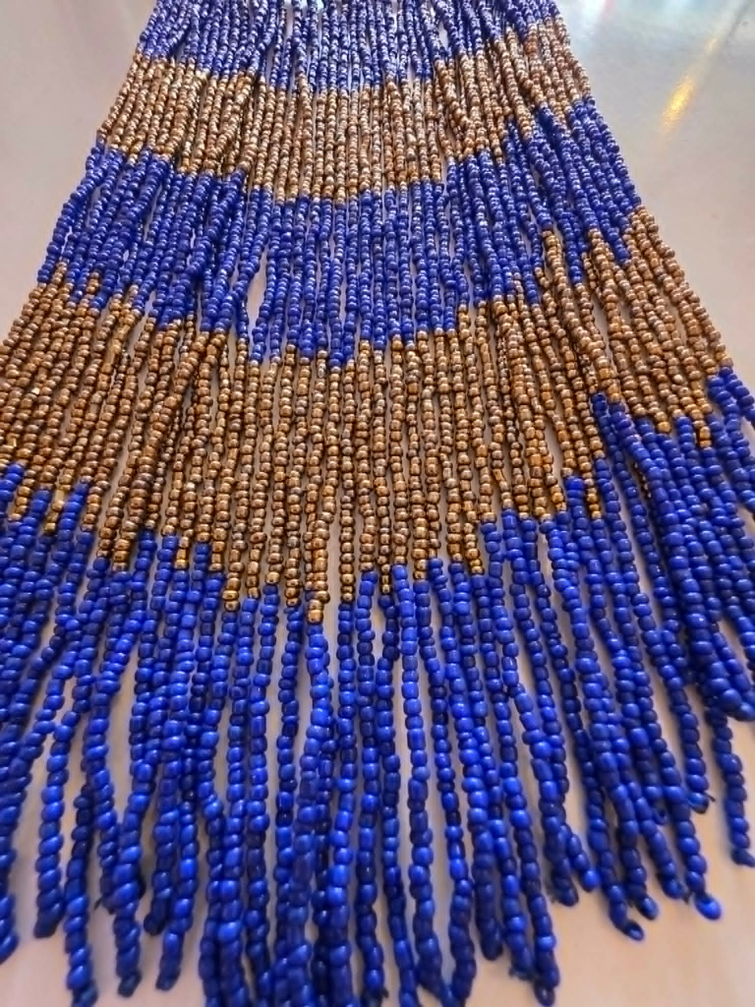 Glasperlen-Kette aus Kolumbien