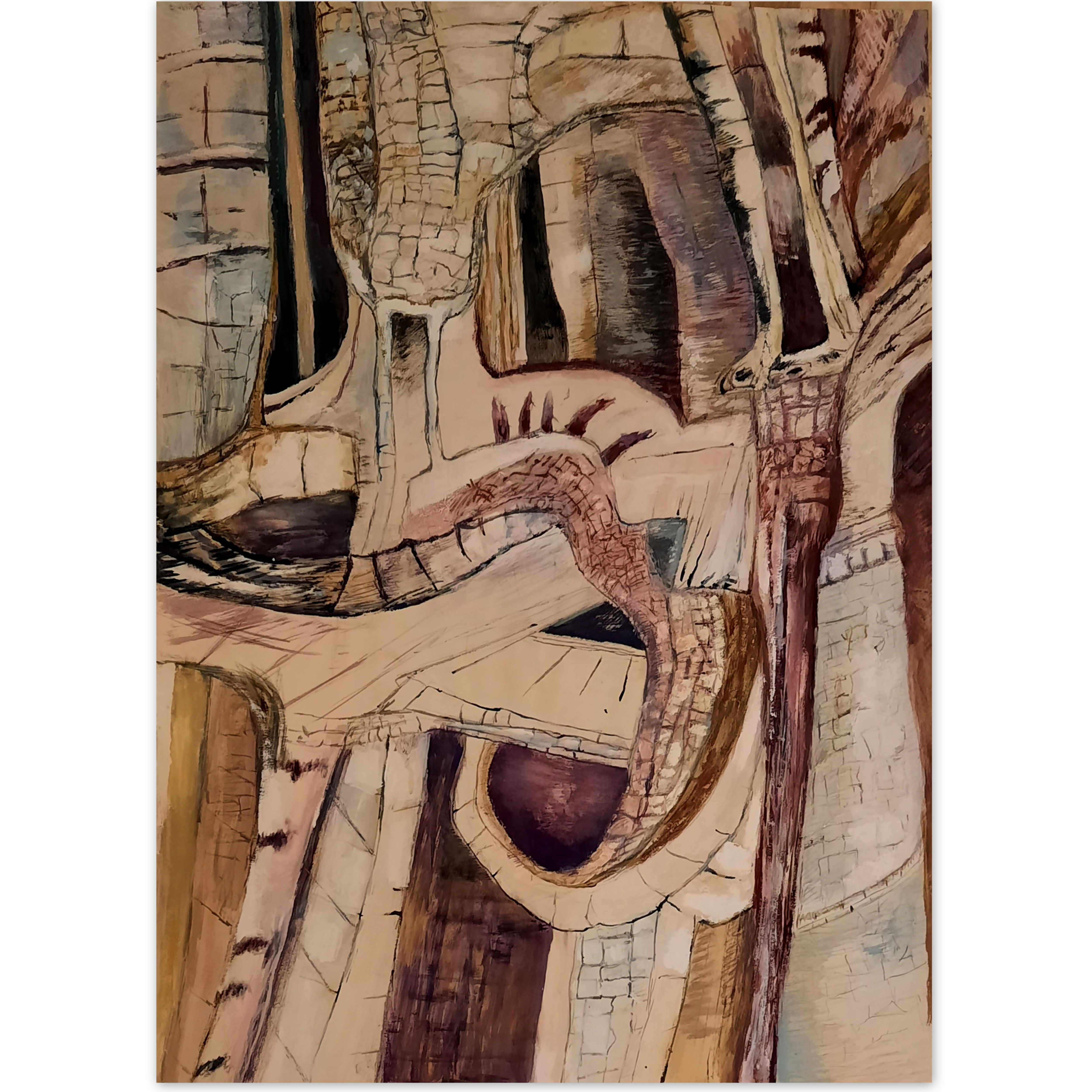 ECOLE XXème (Abstraction-Années 70')