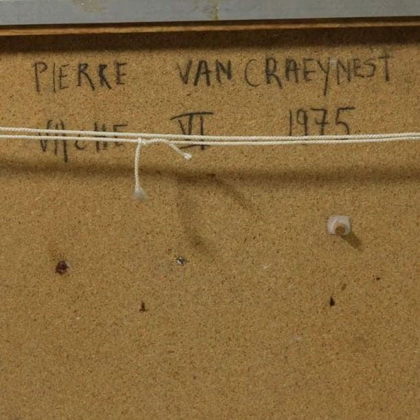 Thumbnail: VANCRAEYNEST Pierre (1948-2021)