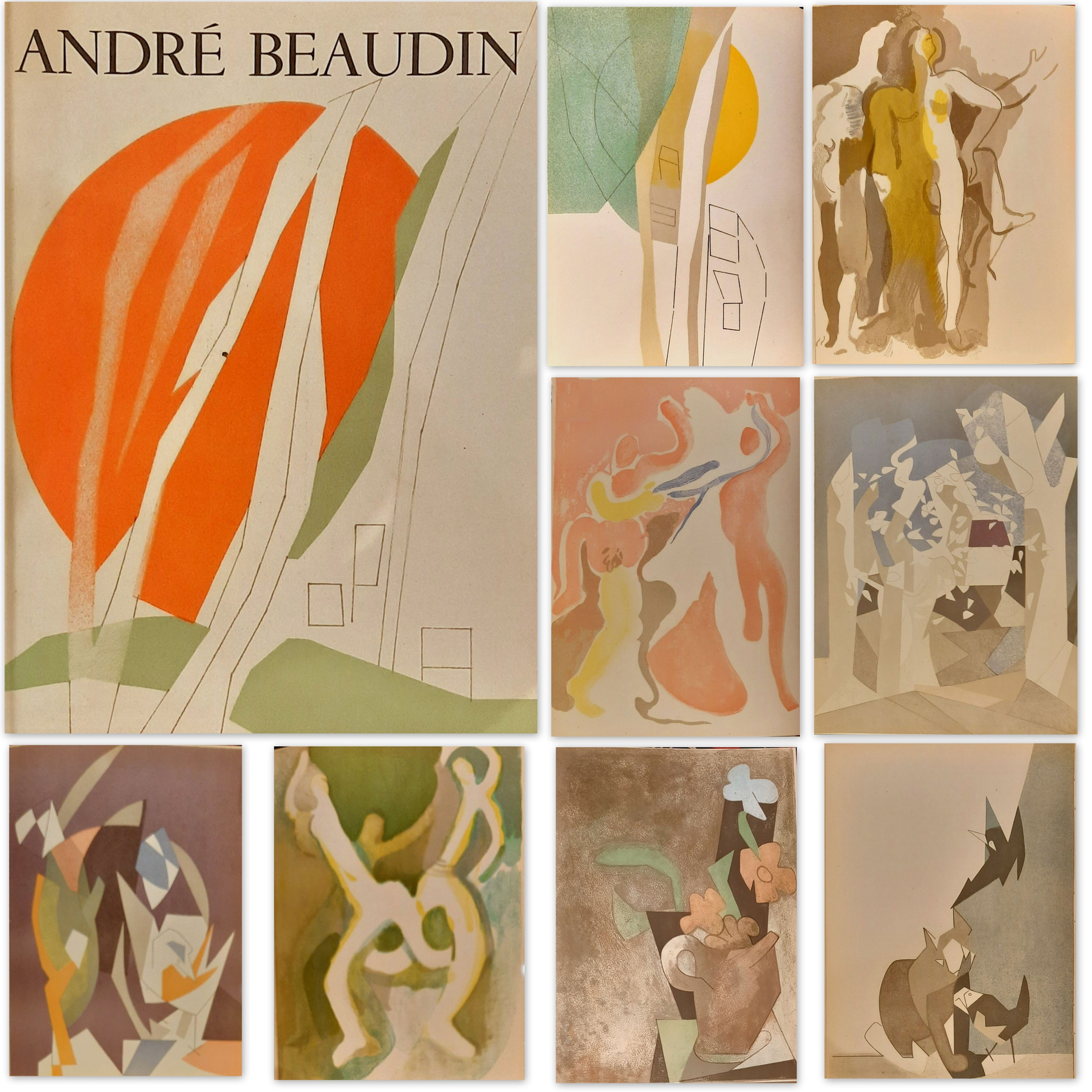 BEAUDIN André (1895-1979)/Limbour G. VERVE,1961-+8 LITHOGRAPHIES ORIGINALES