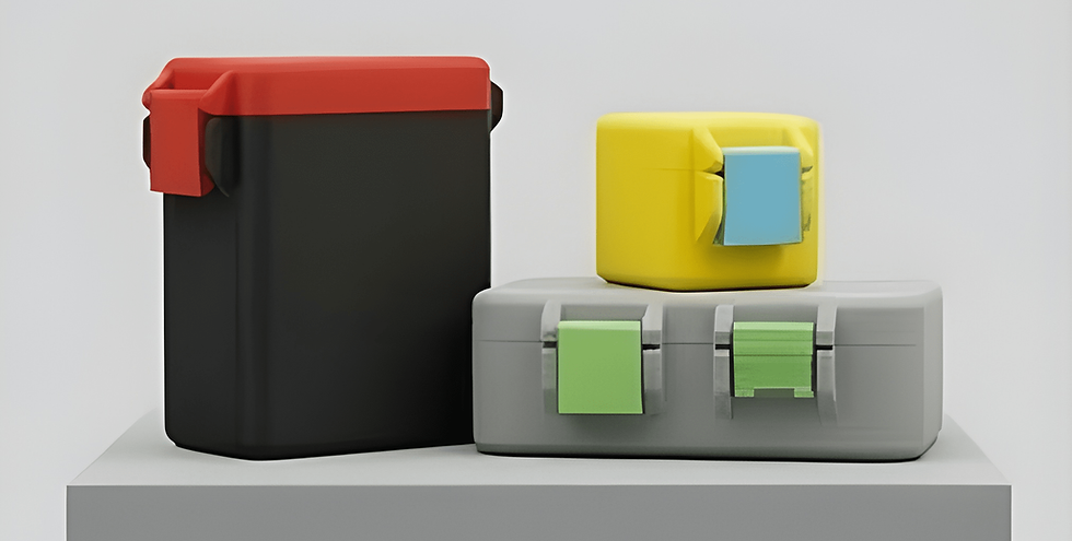 Build your own 3d printed utility containers in various sizes