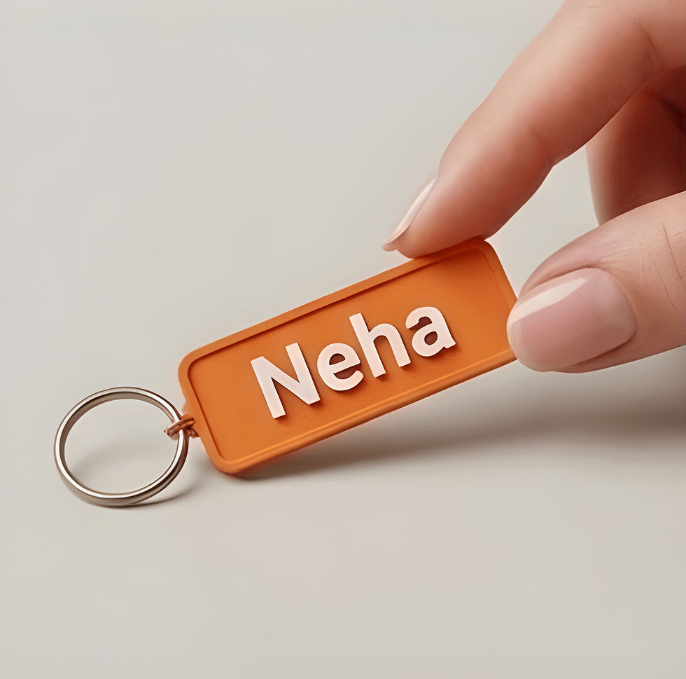 Thumbnail: Custom Name Keychain
