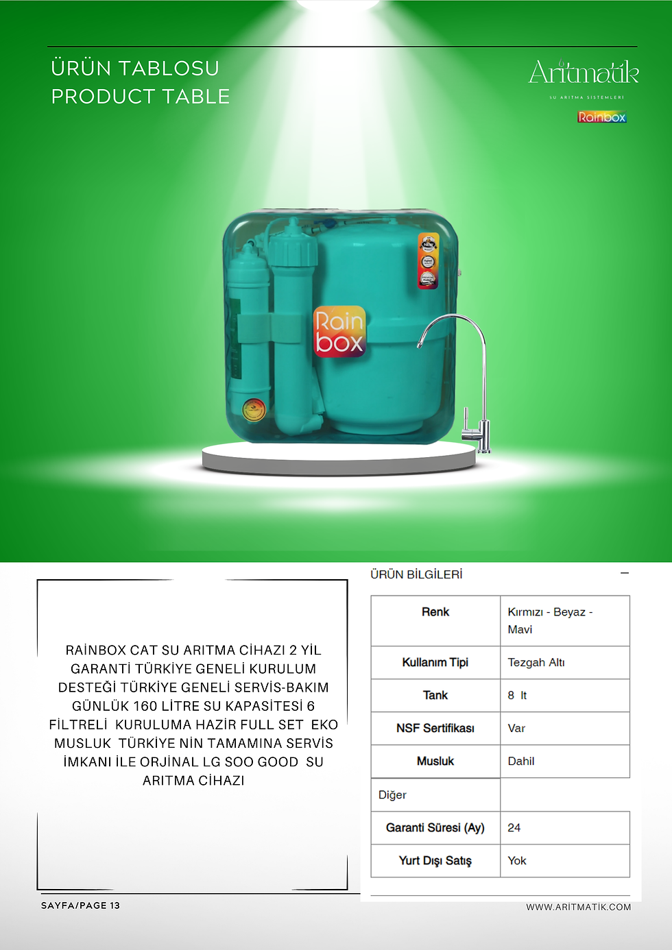 RAİNBOX CAT