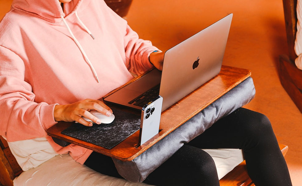 Küçük resim: Yastıklı Dizüstü Laptop Stantı