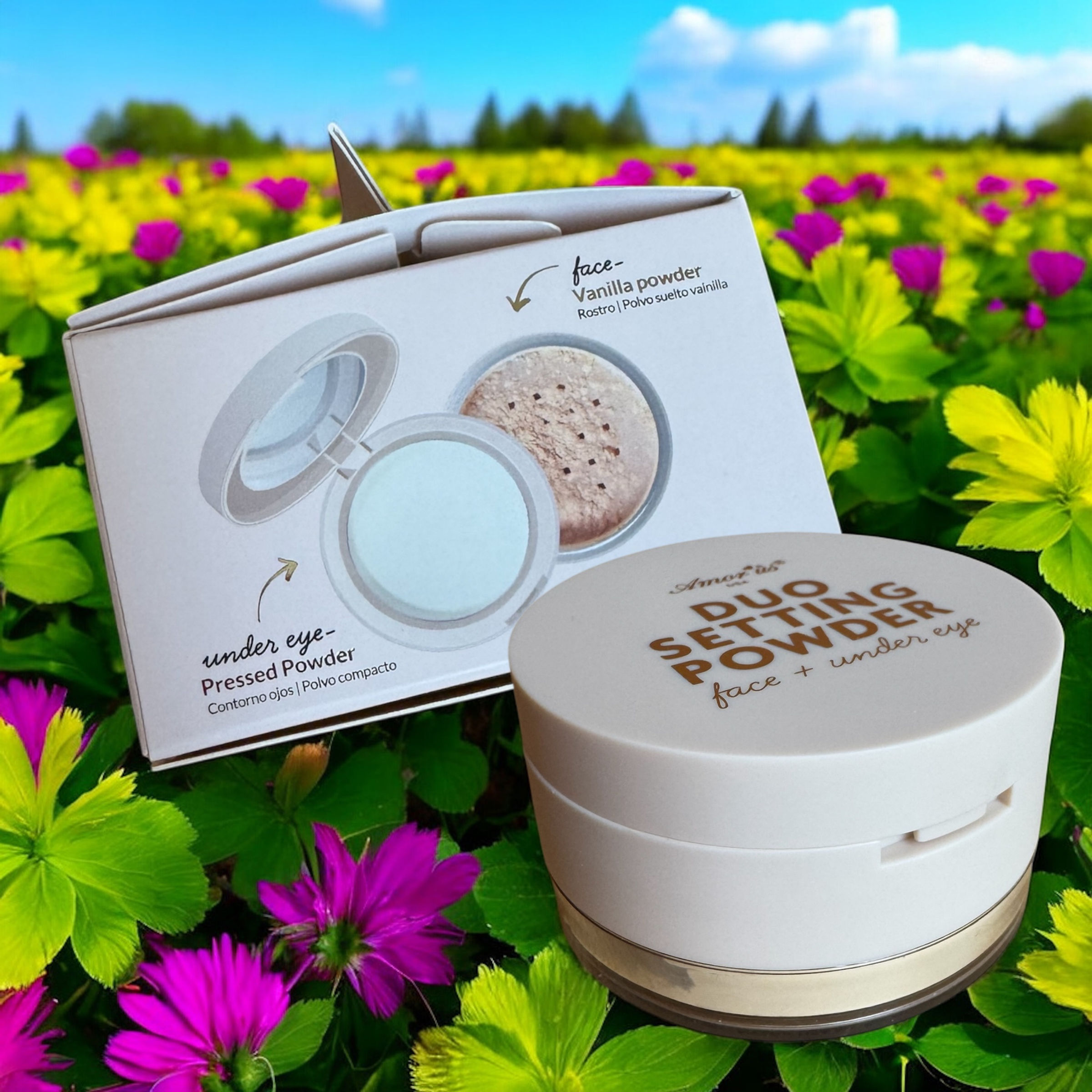 Duo poudre fixante | yeux 👀 & teint 