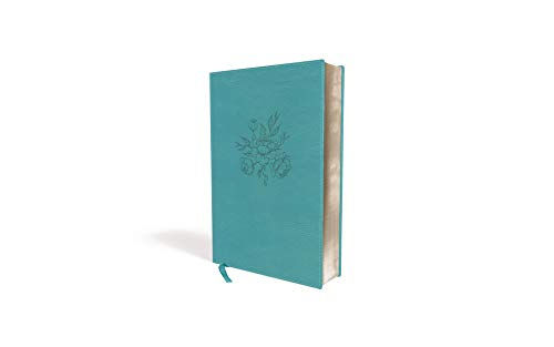 Thumbnail: NIV, The Busy Mom's Bible, Leathersoft, Teal, Red Letter, Comfort Print: Dail...